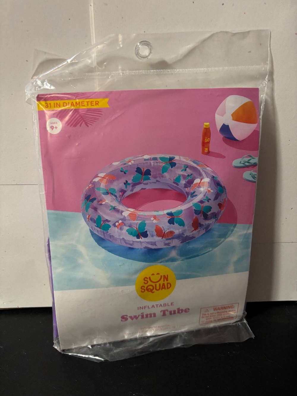 31'' Ring Tube Butterfly Novelty Float - Sun Squad